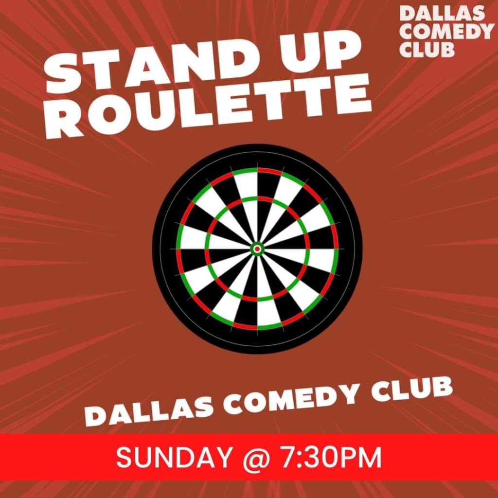 stand up roulette flyer